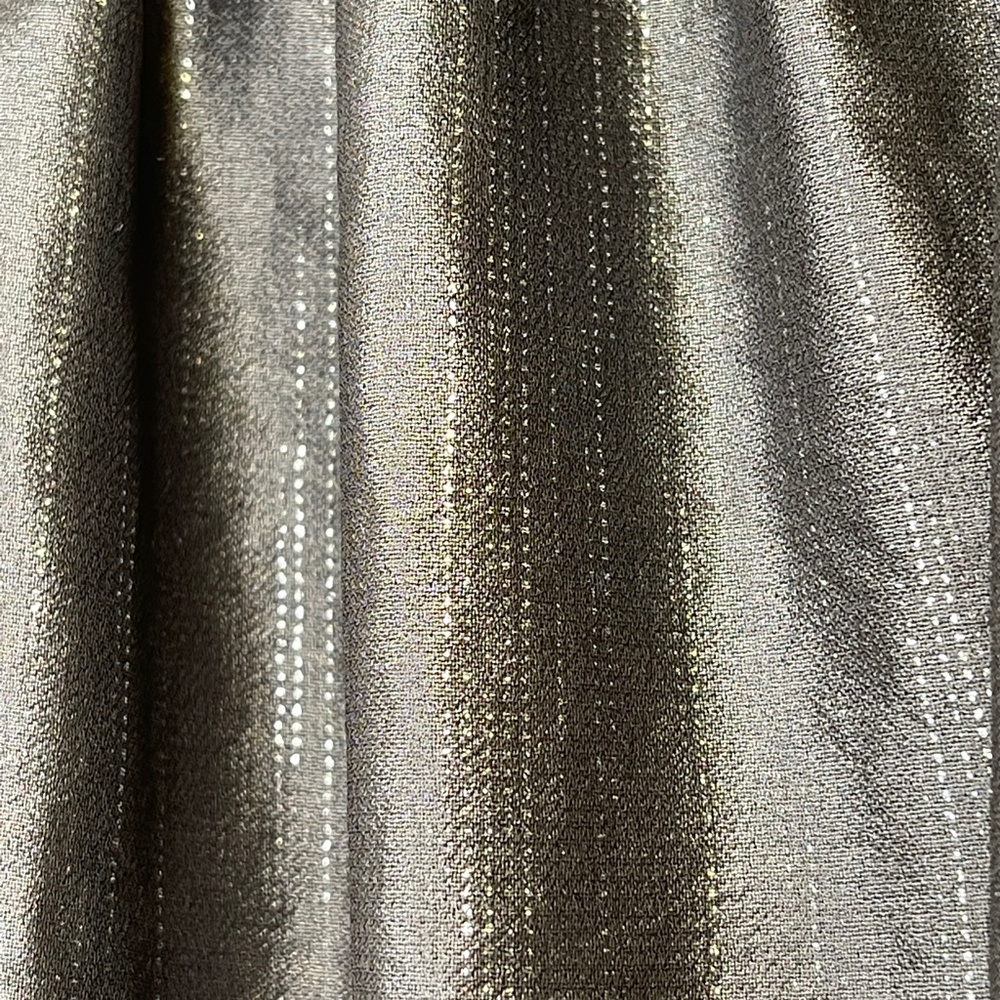 Current Air | Anthro Bristol Metallic Finish Statement Sleeve Blouse - Picture 13 of 16